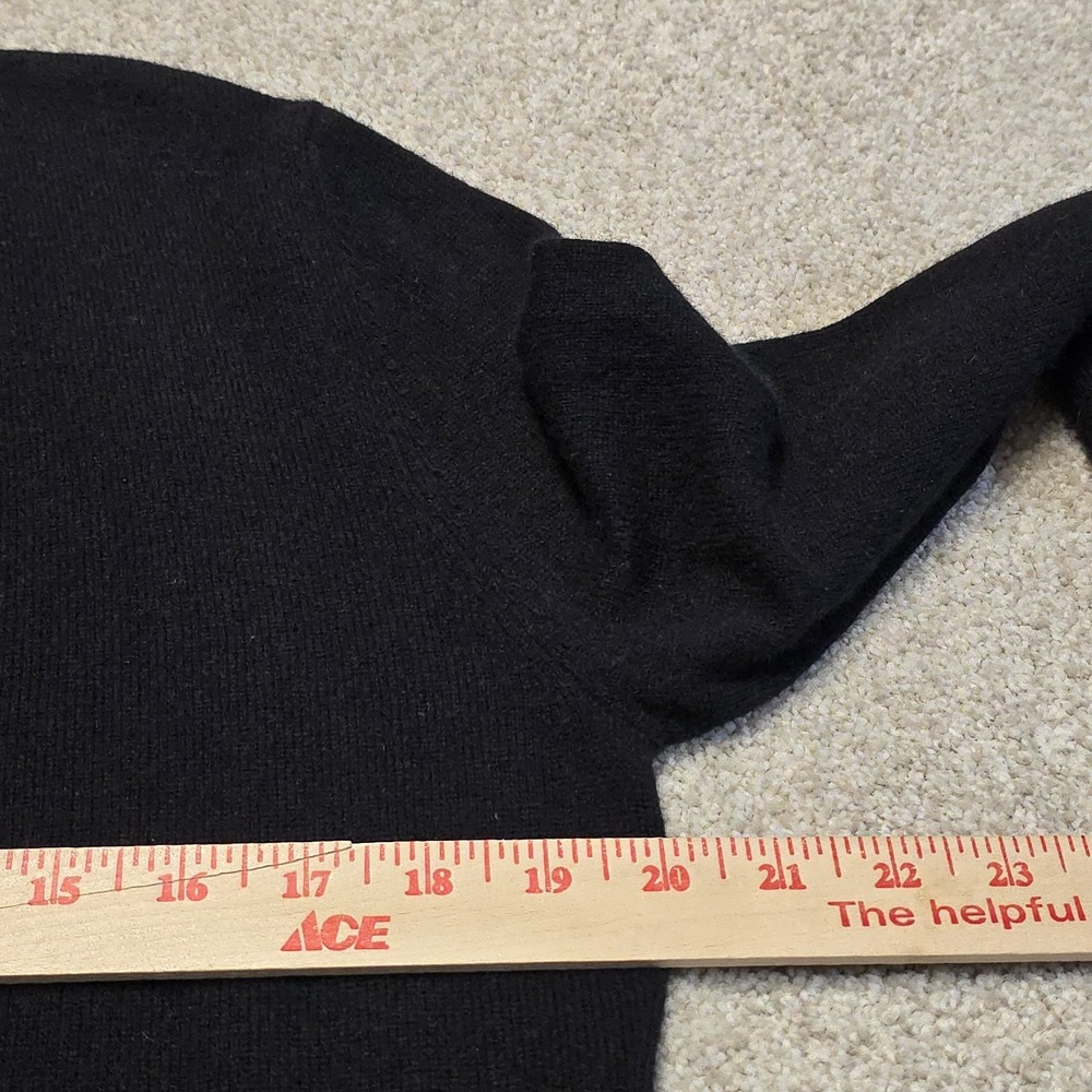 Neiman Marcus Cashmere Collection Womens Black Op… - image 13